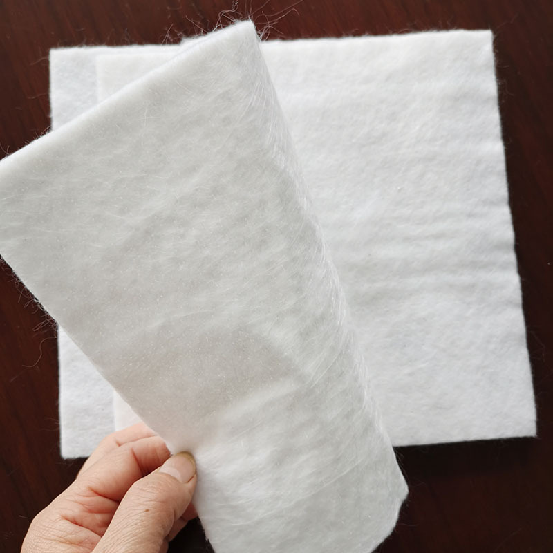 Высокопрочный белый филаментный геотекстиль из полиэфира для ухода за дорожным полотном и инженерных сооружений (1)