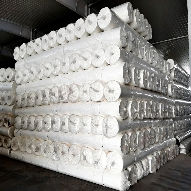 Высокопрочный белый филаментный геотекстиль из полиэфира для ухода за дорожным полотном и инженерных сооружений (3)