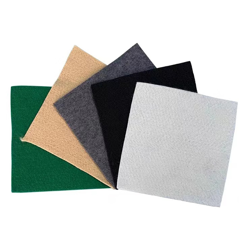 Коротковолокнистый иглопробивной геотекстиль из полиэфира для сохранения влаги, теплоизоляции (1)