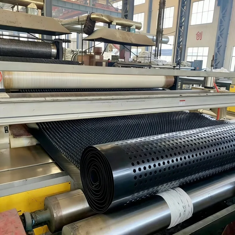 Пластиковая дренажная плита (2)